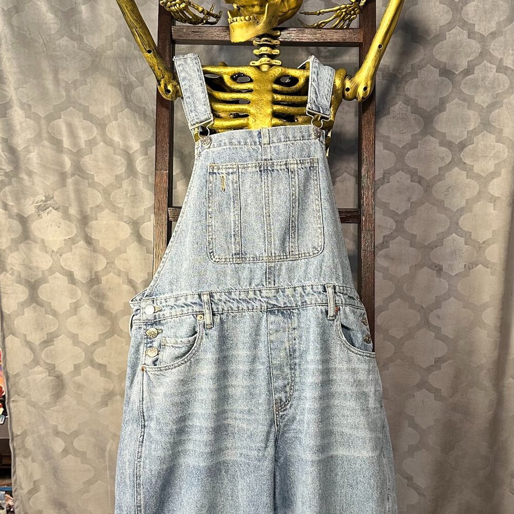 Daze Canyon Barrel Leg Overalls Large